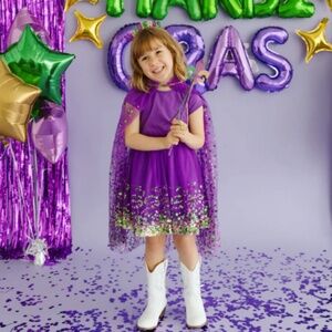 MARDI GRAS CONFETTI CAPE - SWEET WINK